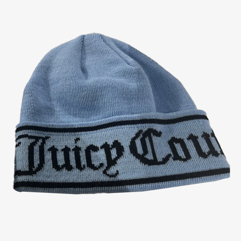 Juicy Couture Palarie INGRID FLAT KNIT BEANIE 