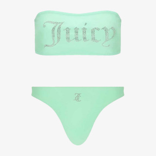 Juicy Couture Costum baie (2 piese) BANDEAU BIKINI TOP 