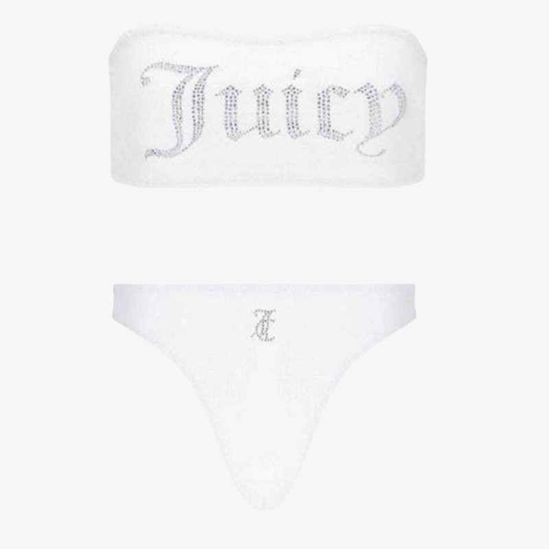 Juicy Couture Costum baie (2 piese) BANDEAU BIKINI TOP 