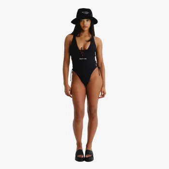 JUICY COUTURE Costum baie (intreg) ONE PIECE SWIMSUIT WITH LATTICE DETAIL 
