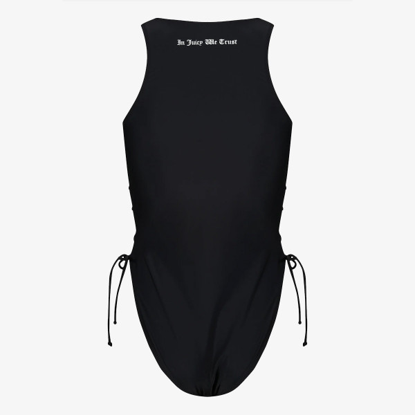 Juicy Couture Costum baie (intreg) ONE PIECE SWIMSUIT WITH LATTICE DETAIL 