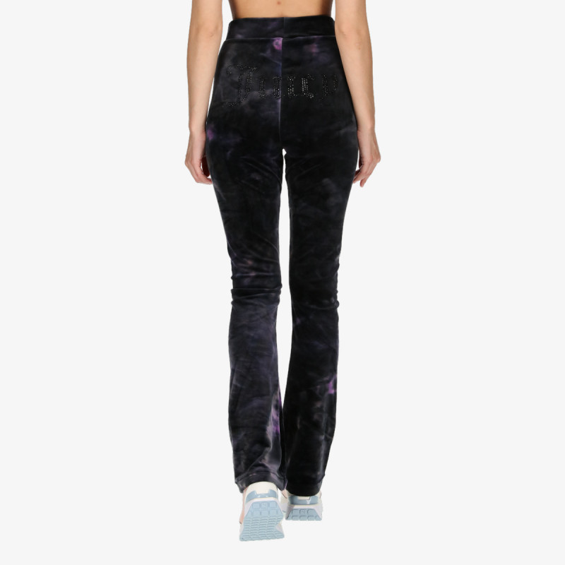 Juicy Couture Pantaloni de trening FREYA TIE DYE FLARES 