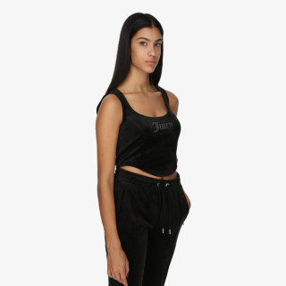 Juicy Couture Tricou CAMINA CORSET TOP 