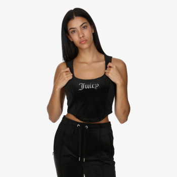 Juicy Couture Tricou CAMINA CORSET TOP 