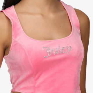 Juicy Couture Tricou CAMINA CORSET TOP 