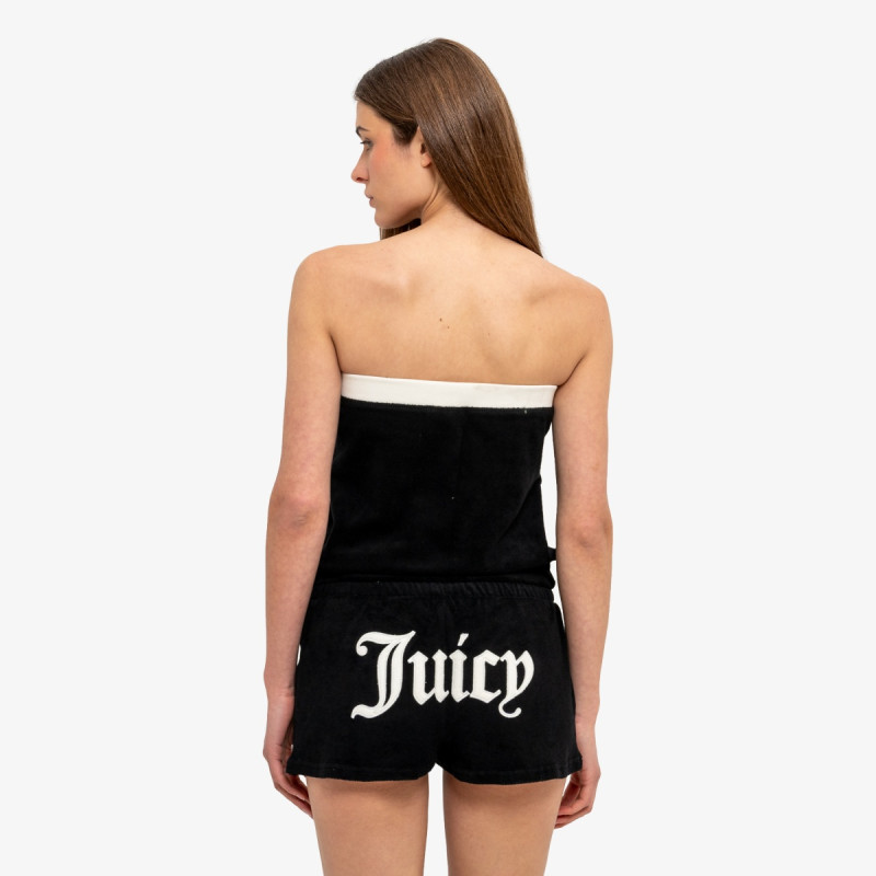 Juicy Couture Pantaloni scurti APPLIQUE ROMPER 