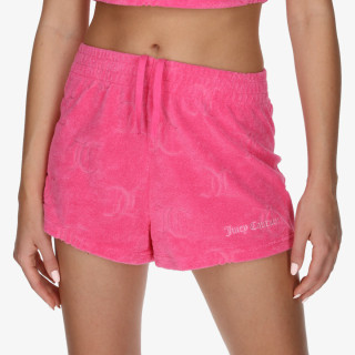 Juicy Couture Pantaloni scurti TAMIA TOWELLING SHORTS 