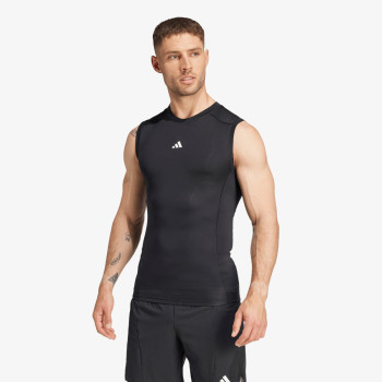 adidas Tricou fara maneci Techfit 
