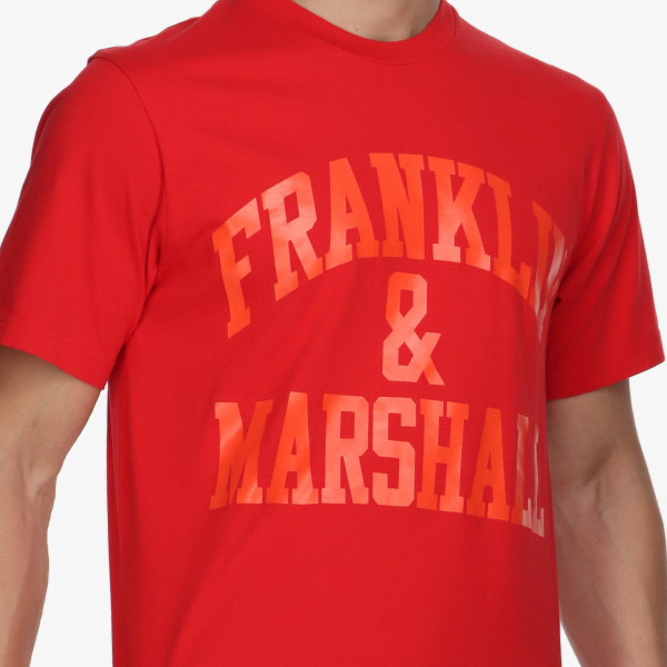 Franklin & Marshall Tricou PIECE DYED 24/1 JERSEY 