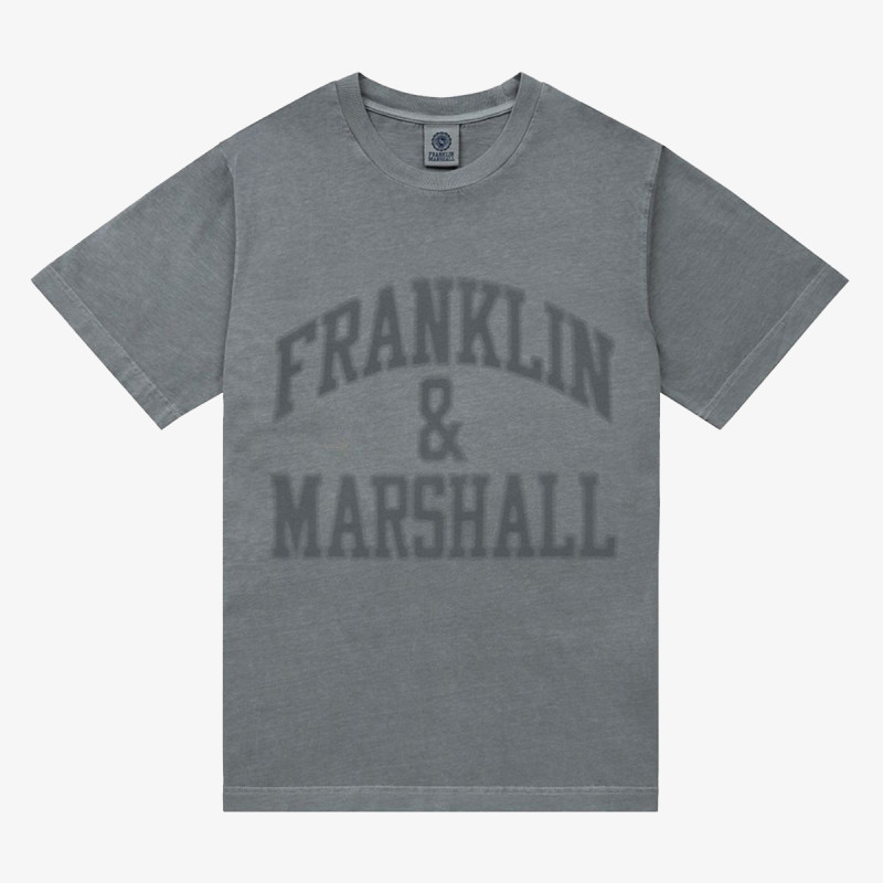 Franklin & Marshall Tricou OLD GMT DYED 24/1 JERSEY 