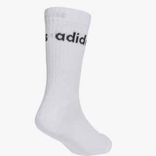 adidas Sosete LIN KIDS CRW 3P 