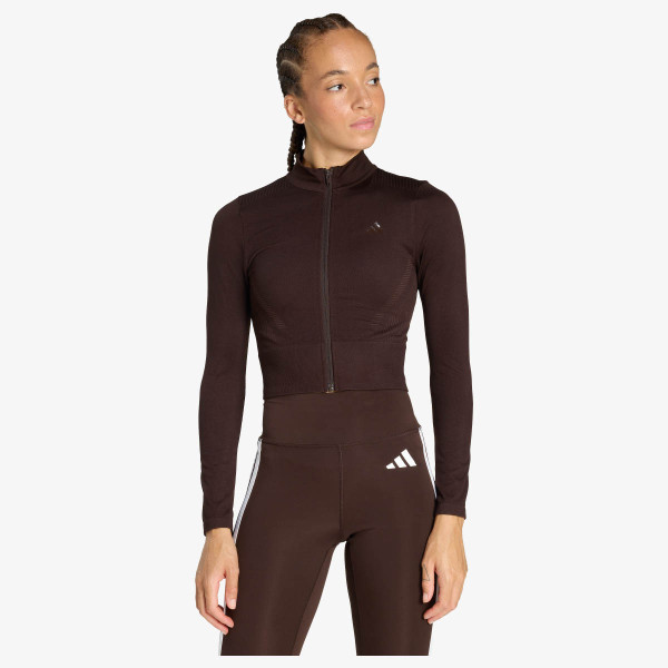 adidas Tricou maneca lunga WE KNIT JKT 