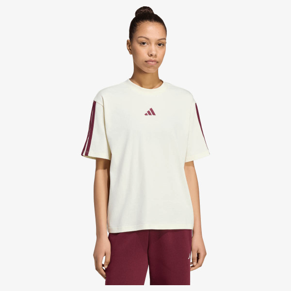 adidas Tricou Essentials 3-Stripes Boyfriend 