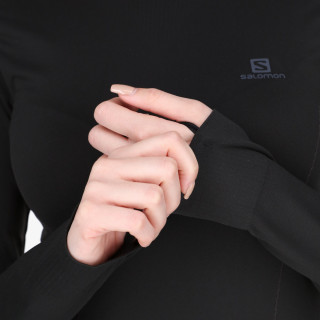 SALOMON Hanorac COMET SEAMLESS HOODY W