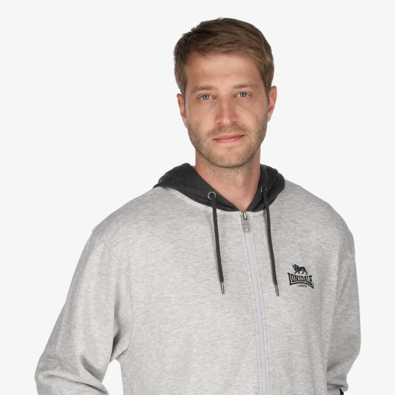 LONSDALE Hanorac LNSD Graph Full Zip Hoody