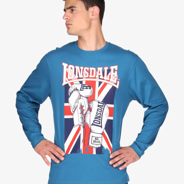 Lonsdale Tricou maneca lunga F21 Flag LONG 