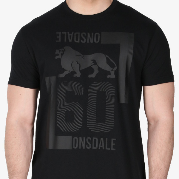 Lonsdale Tricou BLK F21 