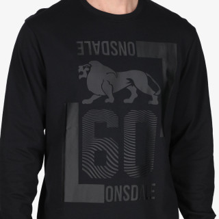 LONSDALE Tricou maneca lunga BLK F21 LONG T-Shirt