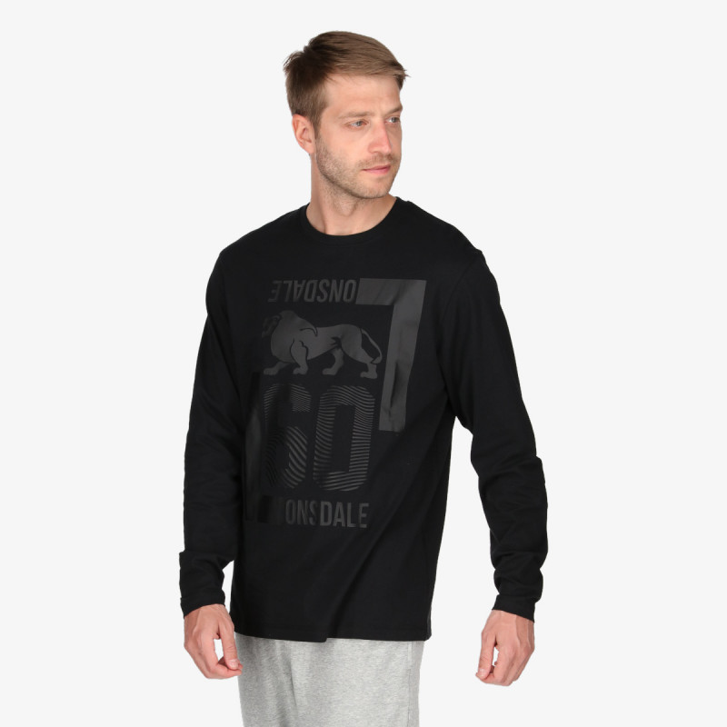 LONSDALE Tricou maneca lunga BLK F21 LONG T-Shirt