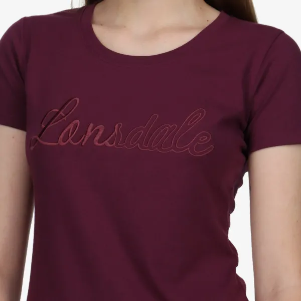 LONSDALE Tricou LONSDALE Tricou Embro FW22  WMNS T-Shirt 