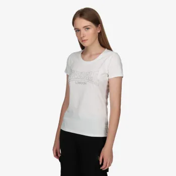 LONSDALE Tricou LONSDALE Tricou Flock Slim FW22 WMNS  T-Shirt 