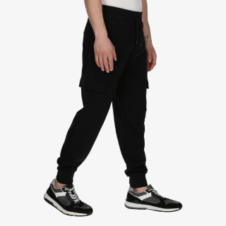 LONSDALE Pantaloni de trening Black London Cuffed Pants 