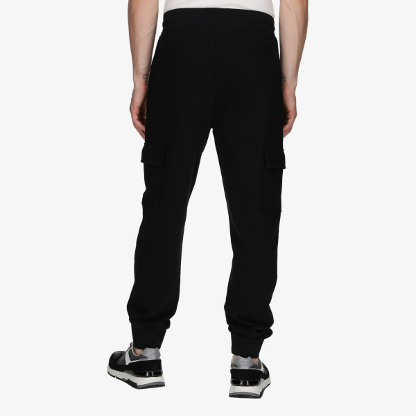 LONSDALE Pantaloni de trening Black London Cuffed Pants 