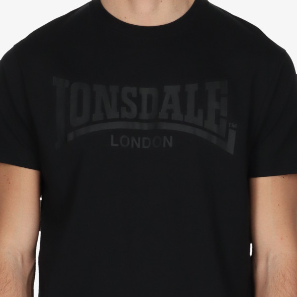 Lonsdale Tricou Black Col 