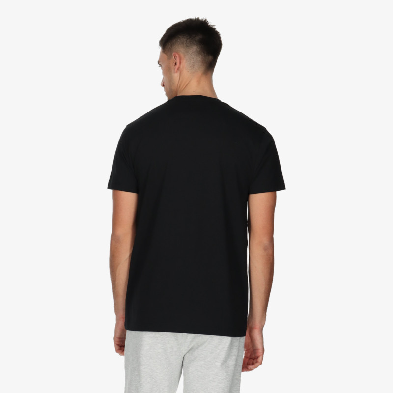 Lonsdale Tricou Black Col 