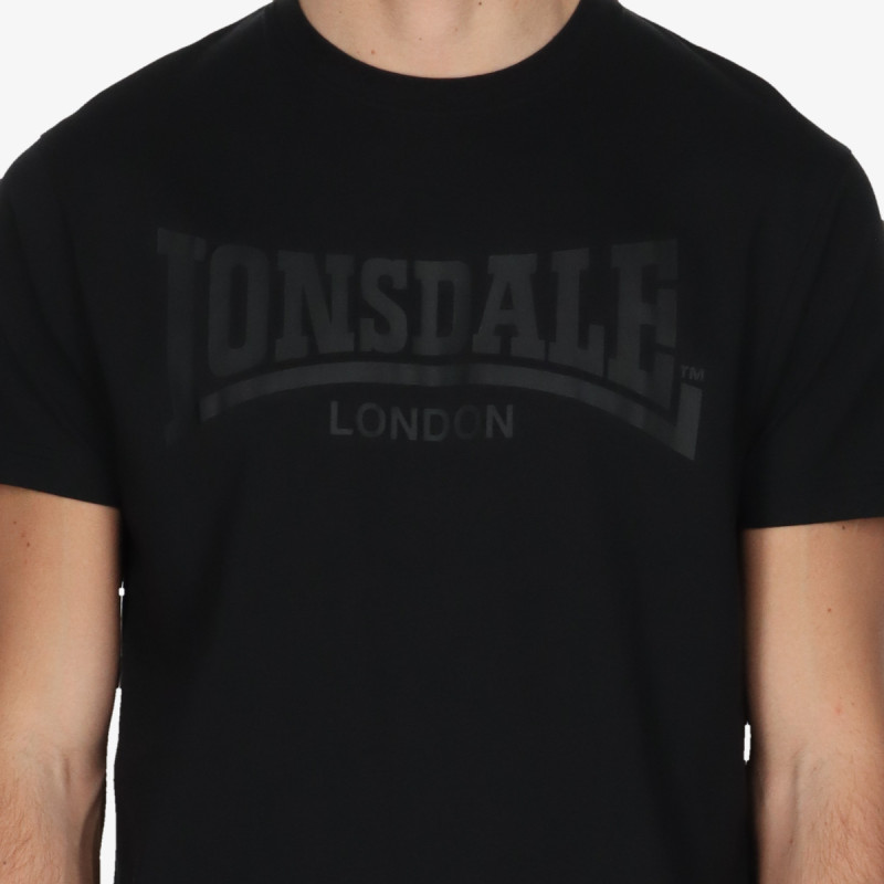 Lonsdale Tricou Black Col 