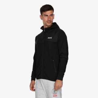 Lonsdale Hanorac Black Full Zip Hoody 