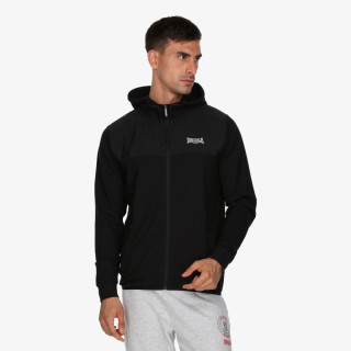 Lonsdale Hanorac Black Full Zip Hoody 