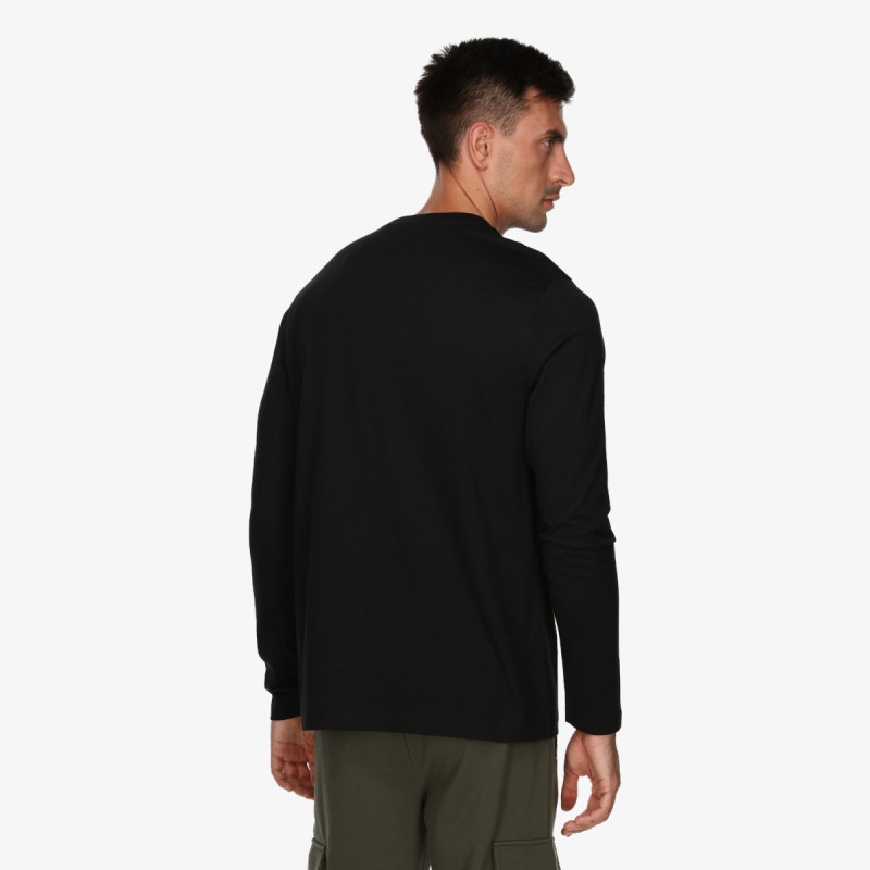 Lonsdale Tricou maneca lunga Black Long T-Shirt 