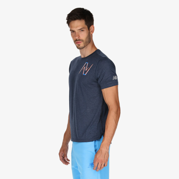 New Balance Tricou Impact Run Short Sleeve 