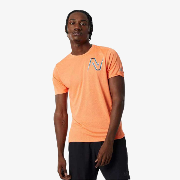 New Balance Tricou Impact Run Short Sleeve 