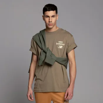 NEW BALANCE Tricou Essentials Reimagined Cotton Jersey Short Sleeve T-shirt 