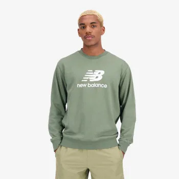 NEW BALANCE Hanorac Essentials Stacked Logo French Terry Crewneck 