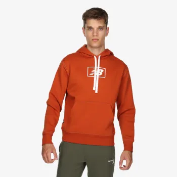 NEW BALANCE Hanorac Essentials Logo Hoodie 
