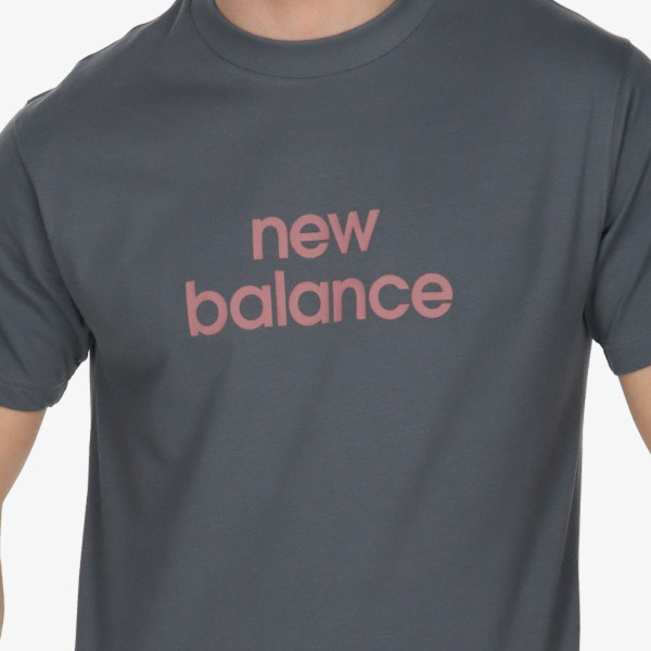 New Balance Tricou Linear Logo Relaxed 