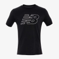 New Balance Tricou Flying NB T-Shirt Black 