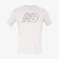 New Balance Tricou Flying NB T-Shirt Grey 