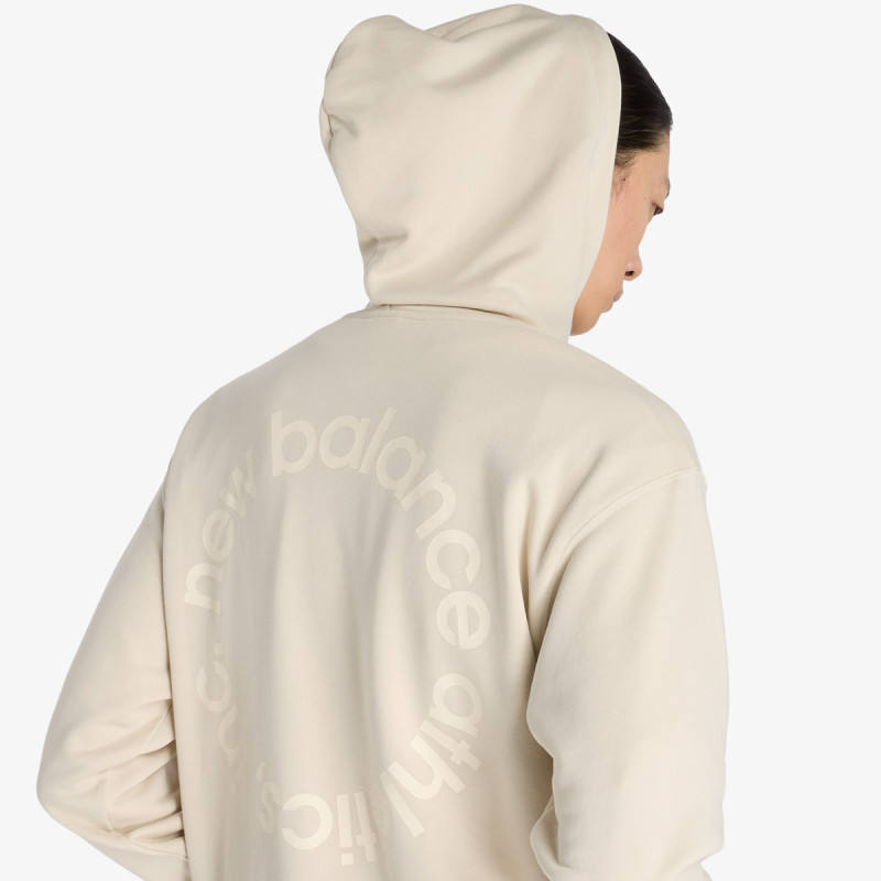 New Balance Hanorac Circular Logo Hoodie 