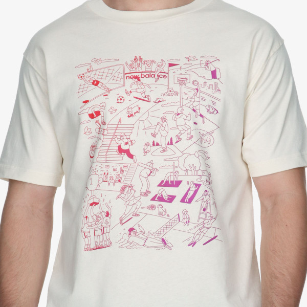 New Balance Tricou Athletics 