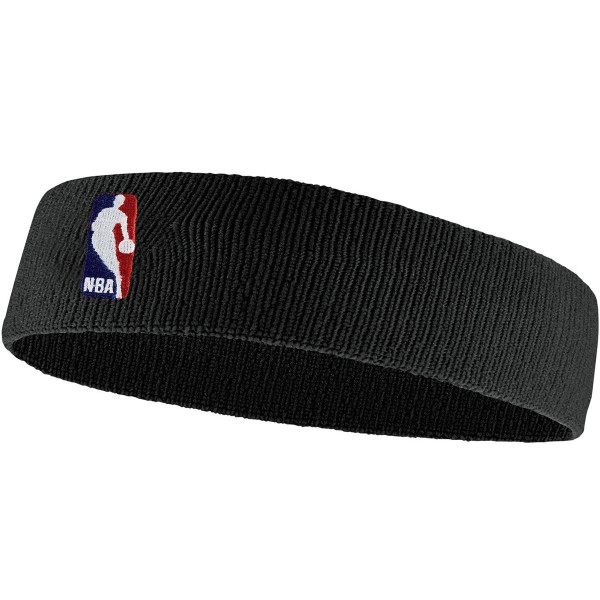 Nike Banderola NIKE HEADBAND NBA BLACK/BLACK 