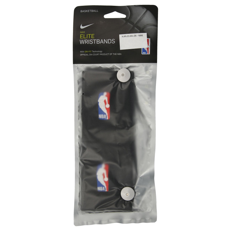 Nike Banderola NIKE WRISTBANDS NBA BLACK/BLACK 
