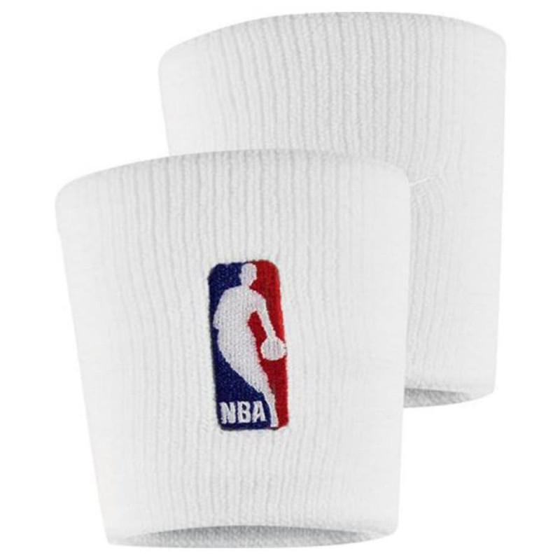Nike Banderola NIKE WRISTBANDS NBA WHITE/WHITE 