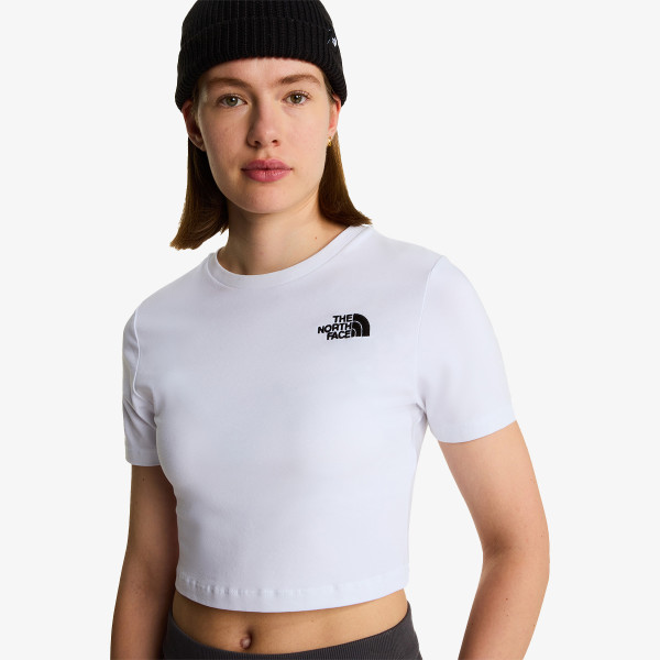 The North face Tricou W S/S ESSENTIAL CROPPED SLIM TEE 