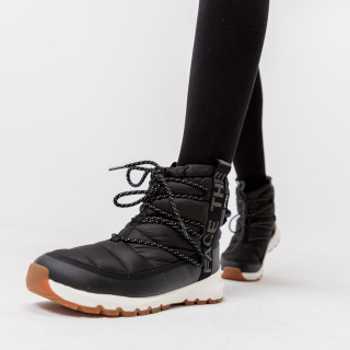 The North face Pantofi W THERMOBALL LACE UP WP TNF BLACK/GARDEN 