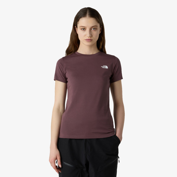 The North face Tricou W S/S SIMPLE DOME SLIM TEE 
