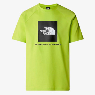 The North face Tricou M S/S RAGLAN REDBOX TEE FIZZ LIME 